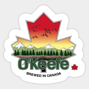 O'Keefe Brewery - Brewed in Canada Sticker